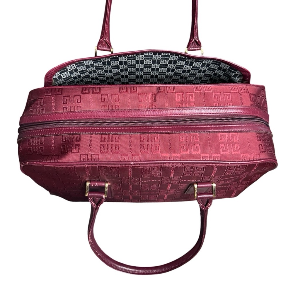 GIVENCHY Rare Vintage hand bag - travel bag - small weekender - Picture 5 of 16